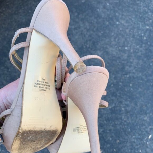 Nine West heeled sandals size 7.5 - Picture 9 of 13